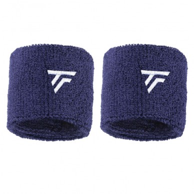 Tecnifibre polsbandjes x2 marineblauwe