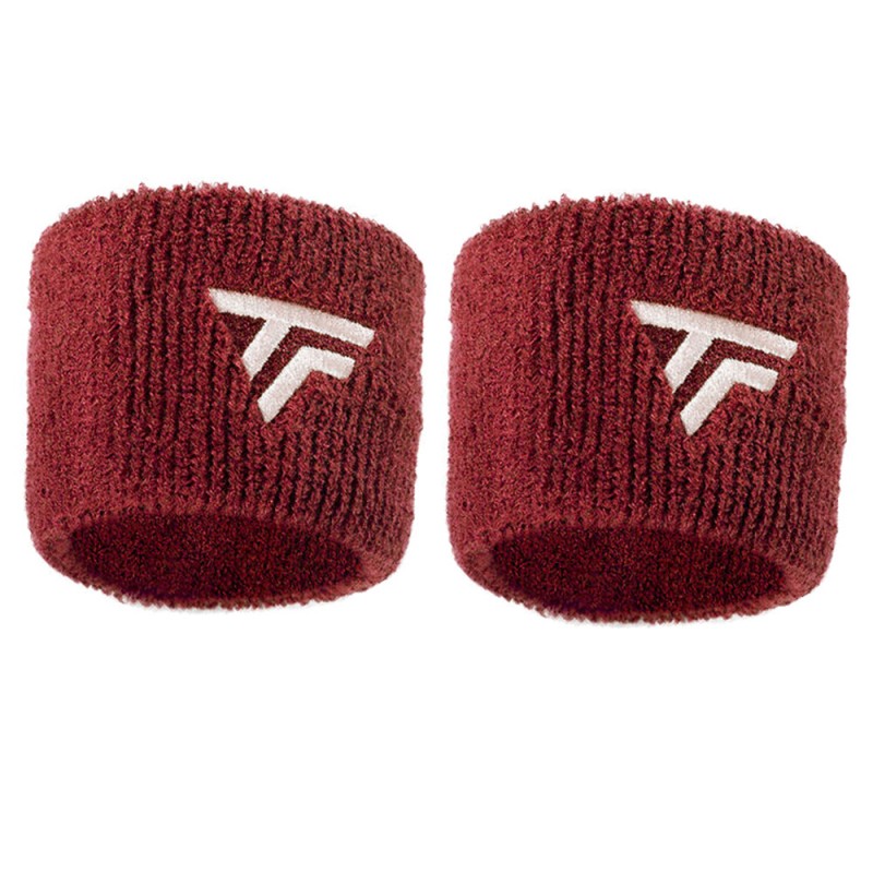 Tecnifibre polsbandjes x2 rode Tecnifibre polsbandjes x2 rode
