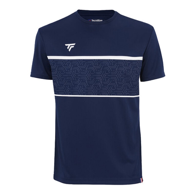 Tecnifibre Team Tech Tee marine T-shirt Tecnifibre Team Tech Tee marine T-shirt