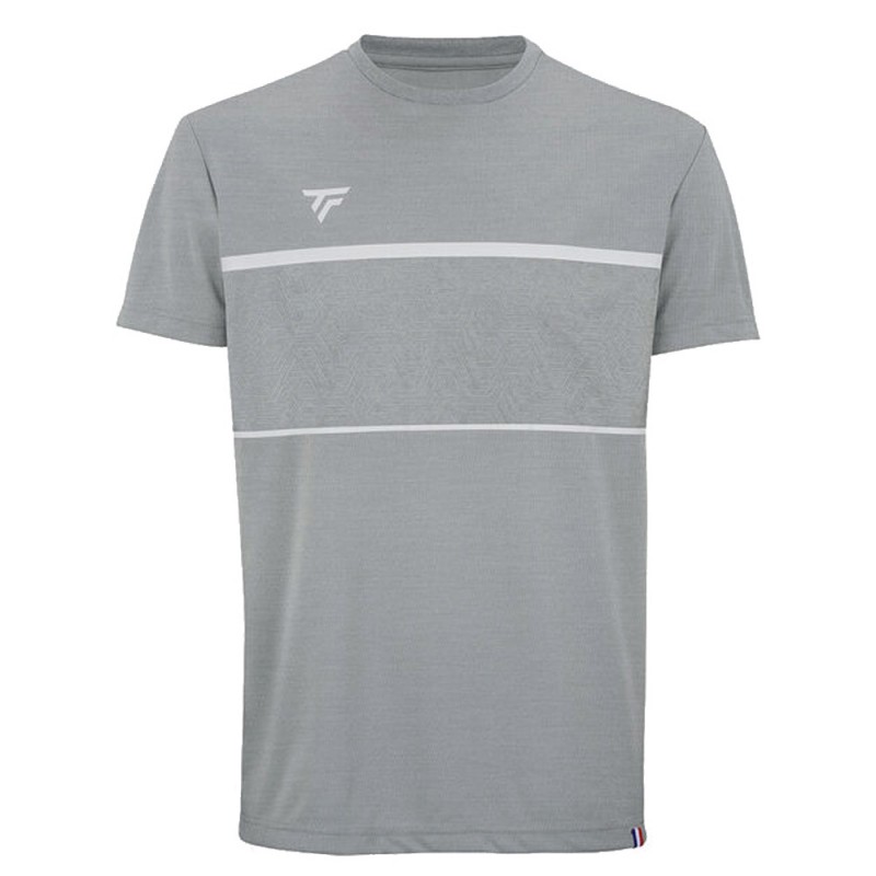 Tecnifibre Team Tech Tee zilveren T-shirt Tecnifibre Team Tech Tee zilveren T-shirt