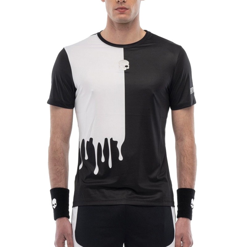 Hydrogen Drip Tech zwart wit t-shirt Hydrogen Drip Tech zwart wit t-shirt