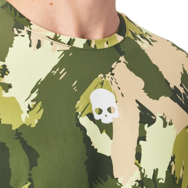 Hydrogen Brushed Camo Tech groene t-shirt