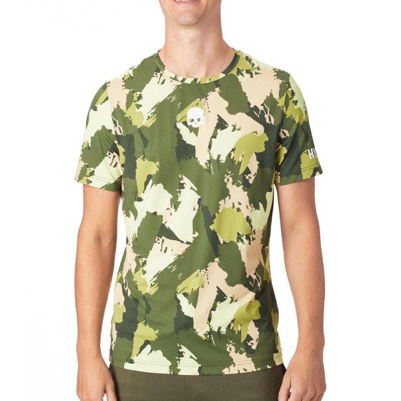 Hydrogen Brushed Camo Tech groene t-shirt