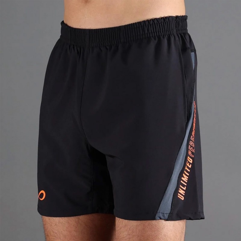 Endless Storm zwart oranje short Endless Storm zwart oranje short