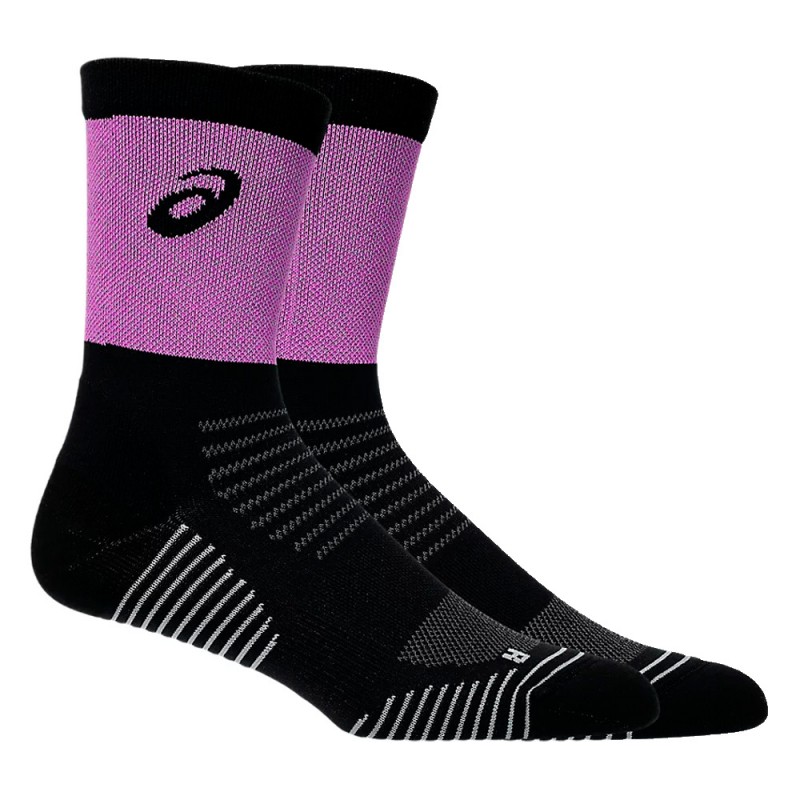 Asics Lite Show Run Crew magenta sokken Asics Lite Show Run Crew magenta sokken