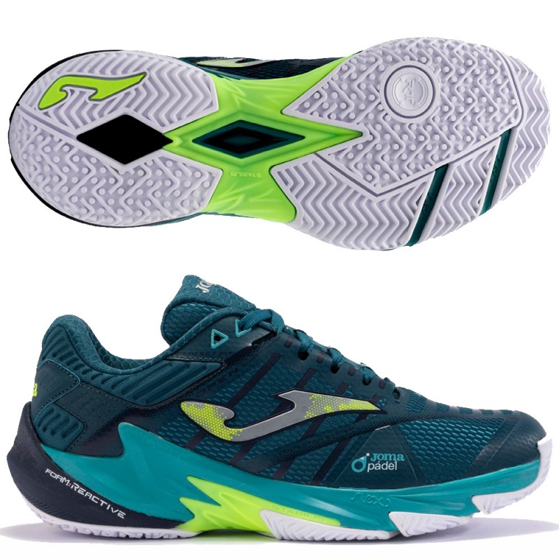 Joma Open Men 2417 petroleum heren 2024 Joma Open Men 2417 petroleum heren 2024