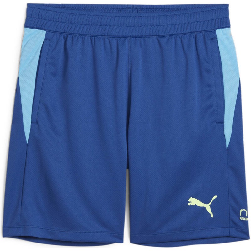Puma Individual Padel Training blauw short Puma Individual Padel Training blauw short