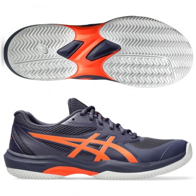Asics Game FF Clay indigo fog nova orange heren 2025