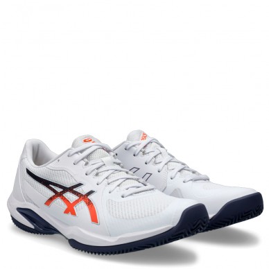 Asics Solution Swift FF 2 Clay white nova orange heren 2025