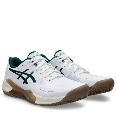 Asics Gel Challenger 14 Clay white saxon green heren 2025