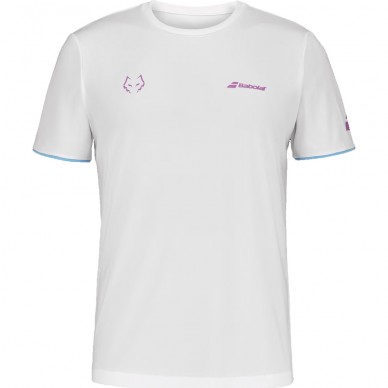 Babolat Crew Neck Tee Lebrón Wit T-Shirt