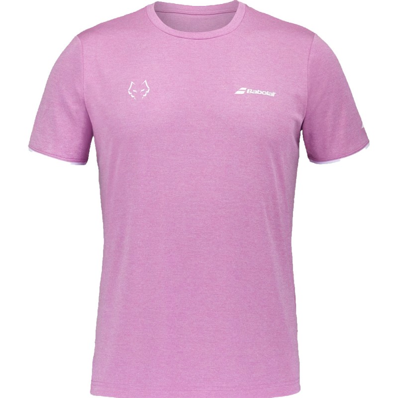 Babolat Crew Neck Tee Lebrón Roze T-shirt