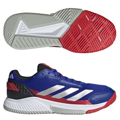 Adidas Courtquick Padel M 2025 blauwe schoenen