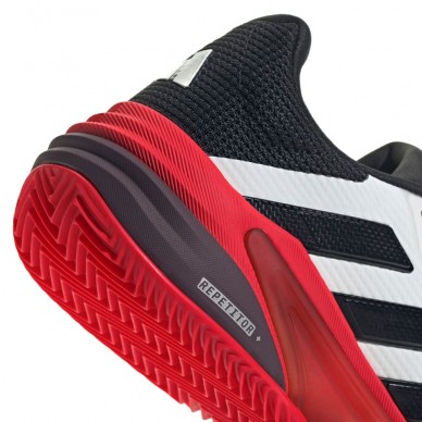 Adidas Barricade M Clay FTWR White Core Black heren 2025