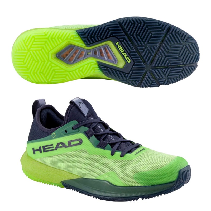 Head Motion Pro Men Lime Navy heren 2025 Head Motion Pro Men Lime Navy heren 2025