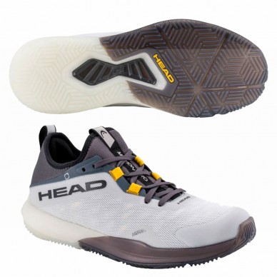 Head Motion Pro Padel Men white black heren 2025
