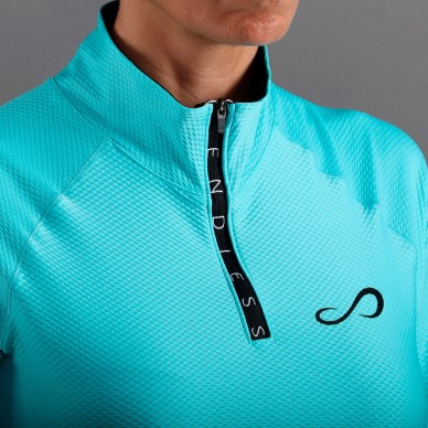 Endless Kirsch Iconic Aqua hoodie