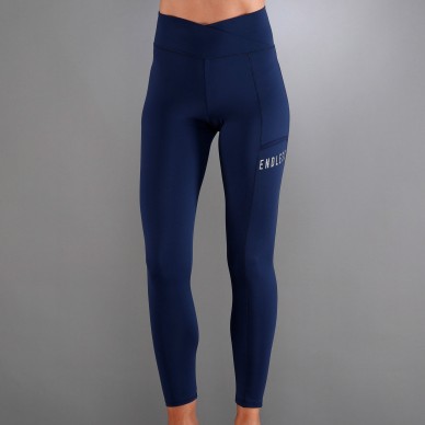 Endless Cross Pocket Marineblauwe Leggings