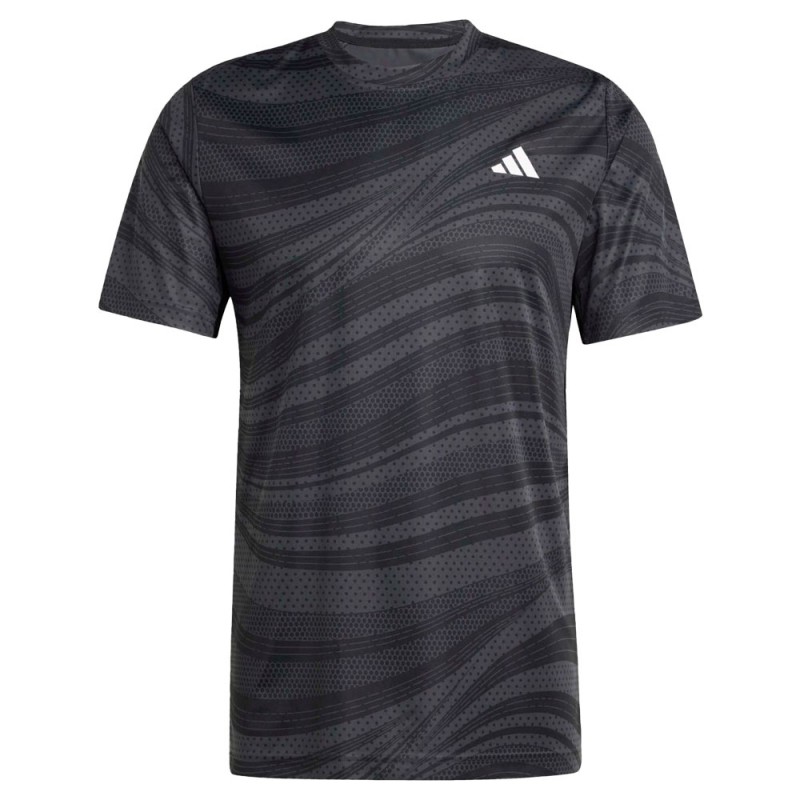 Adidas Club Graph zwart T-shirt Adidas Club Graph zwart T-shirt