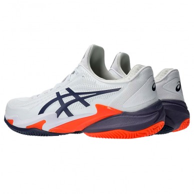 Asics Court FF 3 Clay white greyish purple heren 2025