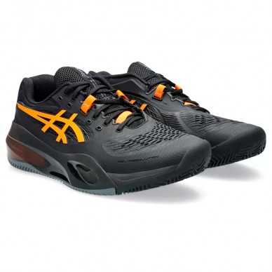 Asics Gel Resolution X Clay black shocking orange heren 2025