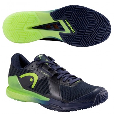 Head Sprint Pro 4.0 navy lima heren 2025