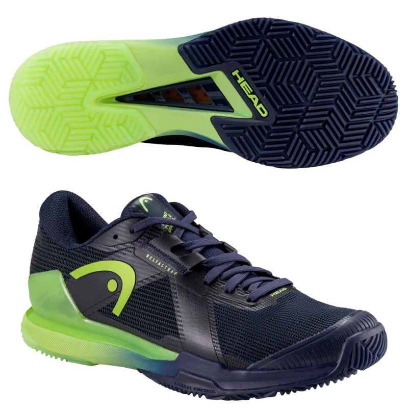 Head Sprint Pro 4.0 navy lima heren 2025 Head Sprint Pro 4.0 navy lima heren 2025