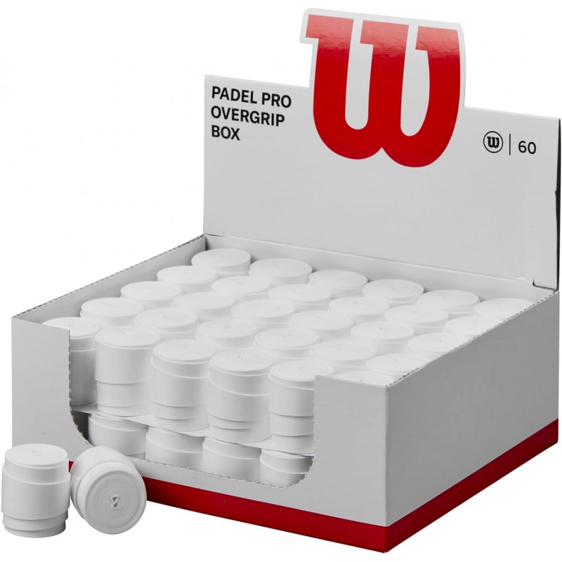 Wilson overgrips pack 60 Padel Pro witte