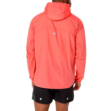 Asics Road Packable koraal jas