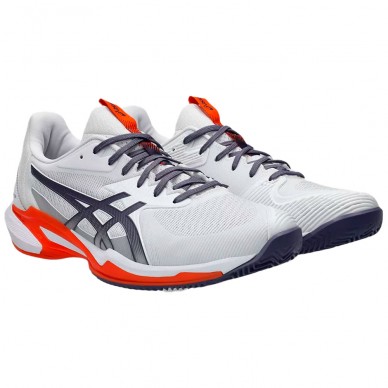 Asics Solution Speed FF 3 Clay white greyish purple heren 2025