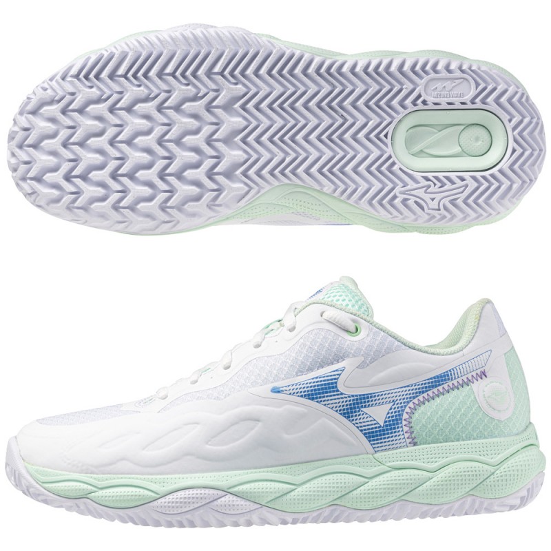 Mizuno Wave Enforce Court CC Woman white dames 2025