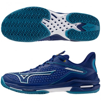 Mizuno Wave Exceed Tour CC bellwether blue 2025 padelschoenen