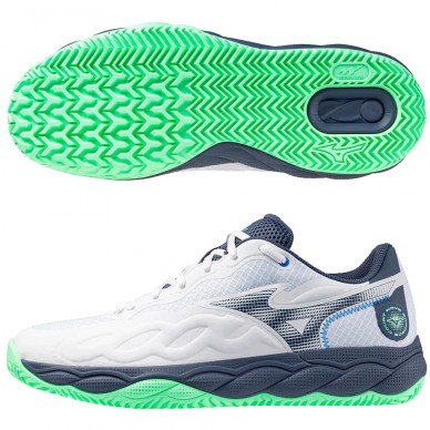 Mizuno Wave Enforce Court CC white green heren 2025