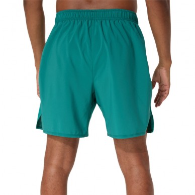 Asics Core 7IN donkergroen Short