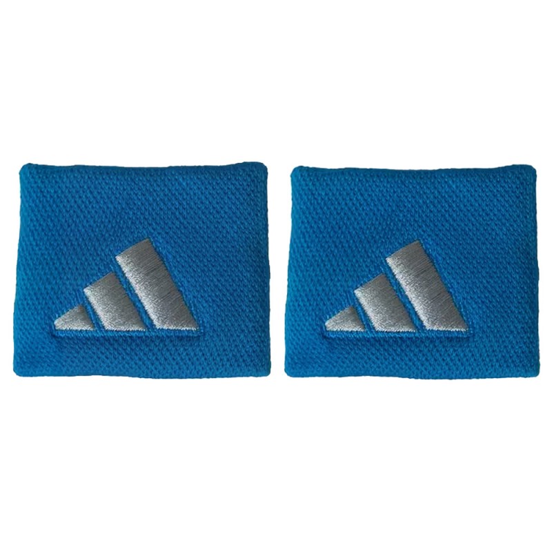 Adidas polsbandjes S blauw grijs logo