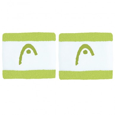 Head Polsbandjes Striped 2.5 limoen witte