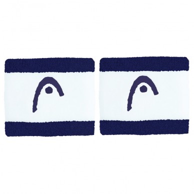 Head polsbandjes Striped 2.5 blauwe witte