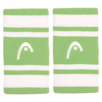 Head polsbandjes Striped 5 groene witte