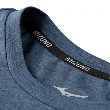 Mizuno Core RB Tee indigo blauw T-shirt