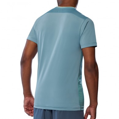 Mizuno Tennis Shadow Graphic Tee blauw t-shirt
