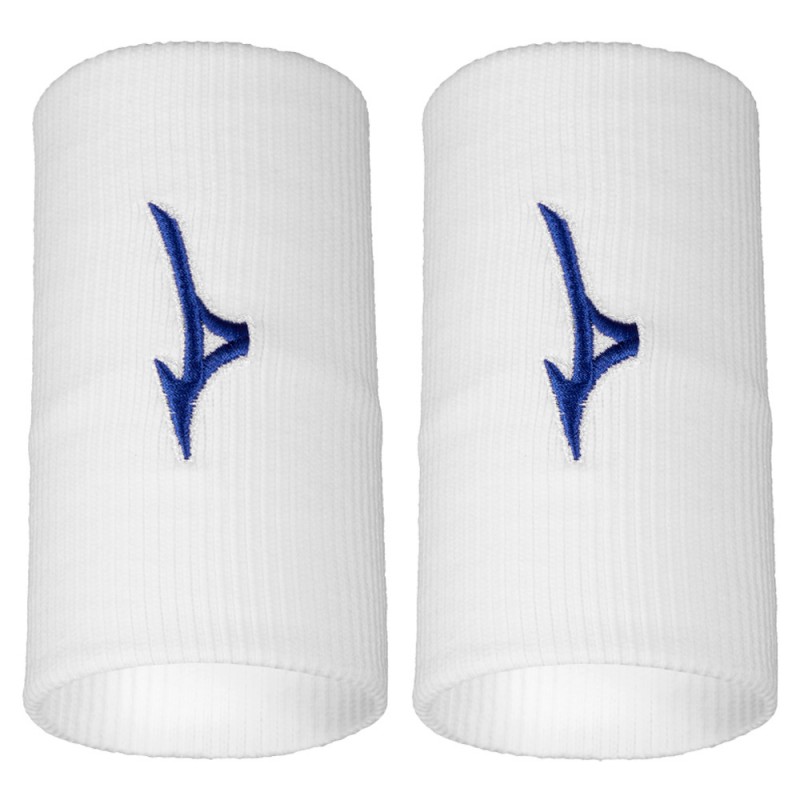 Mizuno Polsbandjes Long witte Mizuno Polsbandjes Long witte