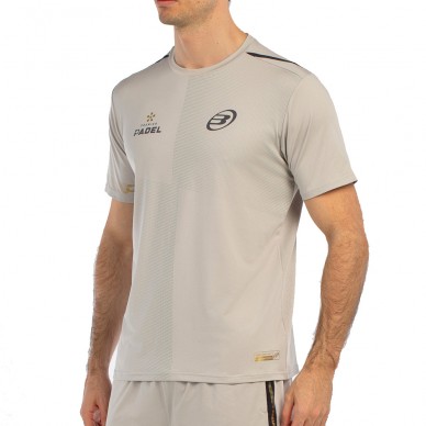 Bullpadel Buque steengrijs gemêleerd T-Shirt