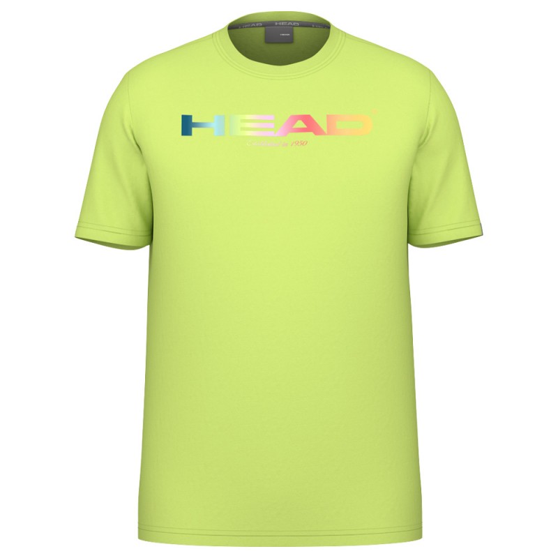 Head Rainbow limoen groene T-shirt Head Rainbow limoen groene T-shirt