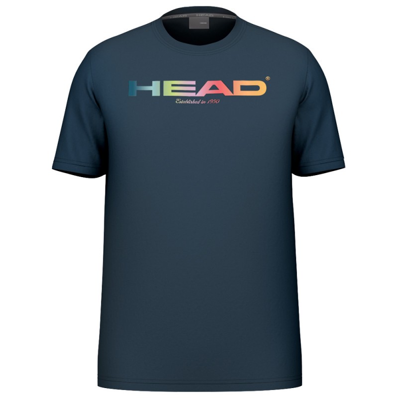 Head Rainbow donkerblauwe T-shirt Head Rainbow donkerblauwe T-shirt
