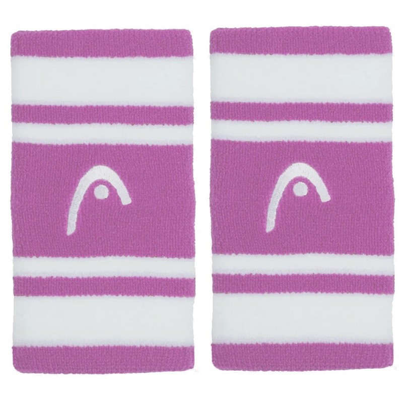 Head Polsbandjes Striped 5 witte roze Head Polsbandjes Striped 5 witte roze