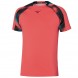 Mizuno Tennis Shadow Tee rood T-shirt