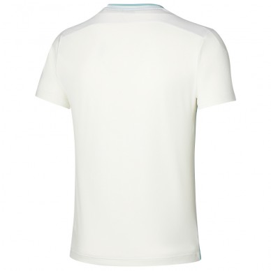 Mizuno Tennis Shadow Graphic Tee groen wit T-shirt