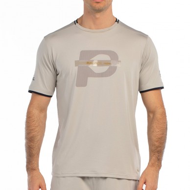 Bullpadel T-shirt Bises grijze marmeren