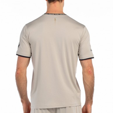 Bullpadel T-shirt Bises grijze marmeren