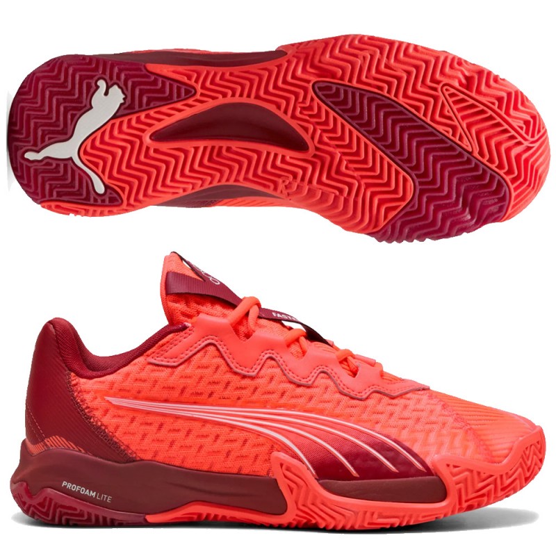 Puma Nova Elite dark red crimson heren 2025